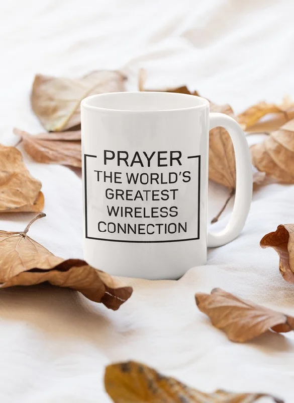 Prayer The World's Greatest Wireless Connection Mug